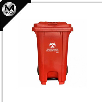 Producto - 8612RPBI CESTO 80L ROJO C/PEDAL METAL C/IMP