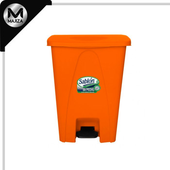 Producto - 8559TTP CESTO DE PEDAL 80L NARANJA C/IMP