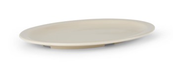 Producto - PLATON DE MELAMINA BEIGE OVAL 33.9 CMS