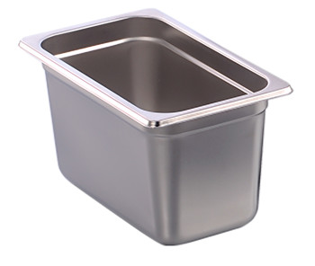 Producto - FUENTE DE ACERO INOXIDABLE CUARTO (26.5x16.2 CM) CON 4 IN DE PROFUNDIDAD (10 CM)