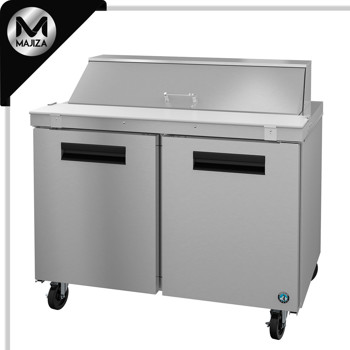 Producto - SR48B-12, refrigerador, mesa de preparación de sándwiches de dos secciones