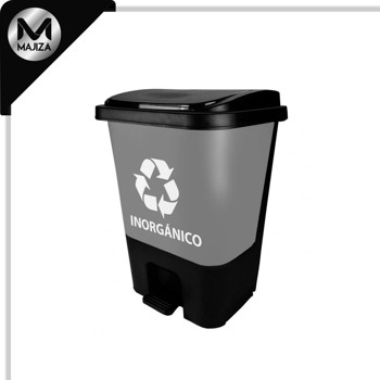 Producto - 8804IN CESTO DE PEDAL NEGRO 17L C/IMP