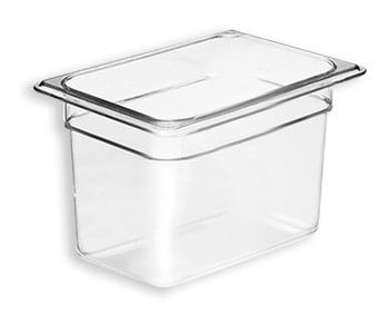 Producto - FUENTE DE POLICARBONATO NOVENO (17.5x11 CM) CON 4 IN DE PROFUNDIDAD (10 CM)