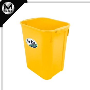 Producto - 8371AM CESTO RECTANGULAR 20L AMARILLO