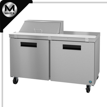 Producto - SR60B-8, refrigerador, mesa de preparación de sándwiches de dos secciones