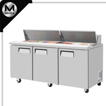 Producto - MRSS-72-3S Mesa de preparación de sándwiches y ensaladas Sobrinox
