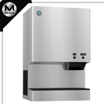 Producto - DCM-300BAH, máquina para fabricar hielo en cubitos,  depósito de almacenamiento 