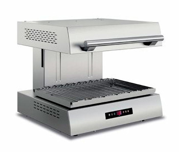 Producto - SAE6 Salamandra eléctrica con controles electrónicos, de ancho 60cms.