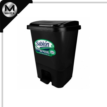 Producto - 8535NE CESTO DE PEDAL NEGRO 17L