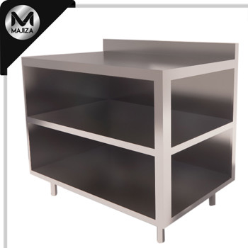 Producto - GABINETE ABIERTO PARA LOZA MARCA MAJIZA MODELO MAJGAL-200-070-304, DE 2.00 X 0.70 X 0.90 MTS