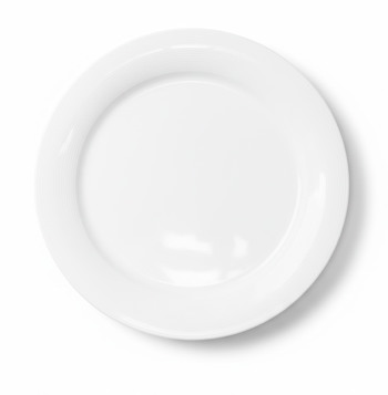 Producto - 84420 PLATO TRINCHE  10" MELAMINA BLANCA DOMESTICA