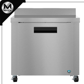 Producto - WR36B, refrigerador, encimera de una sola sección, puerta de acero inoxidable