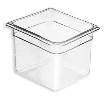 Producto - FUENTE DE POLICARBONATO SEXTO (17.5x16 CM)  CON 6 IN DE PROFUNDIDAD (15 CM)