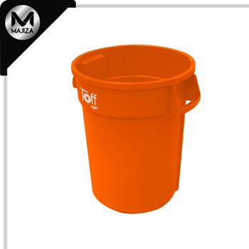 Producto - 9202NA CESTO TOFF 60L NARANJA