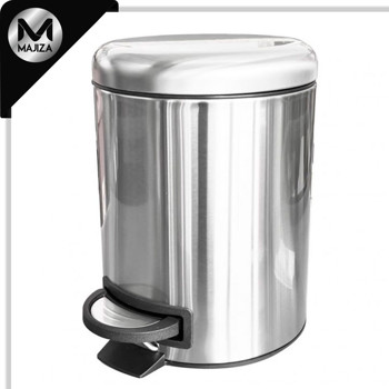 Producto - 746GR BOTE METALICO REDONDO 5L TAPA Y PEDAL