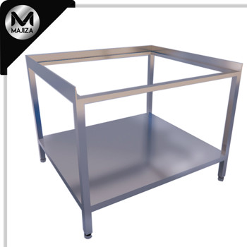 Producto - BASE PARA EQUIPO DE COCCIÓN SOBREPONER 122 CM CON ENTREPAÑO