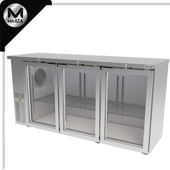 Producto - REFRIGERADOR CONTRABARRA AI 3 PTAS DE CRISTAL CORREDIZAS PROFESSIONAL LINE SLIM LINE …. NEW