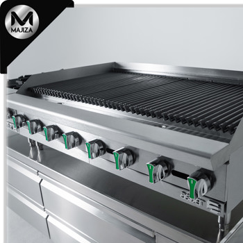 Producto - ASADOR A GAS C/SERCHA PERIMETRAL RADIANTE EMERALD LINE