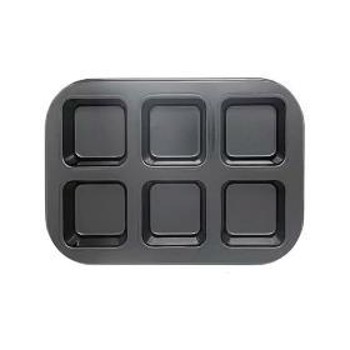 Producto - 77150 MOLDE P/HORNEAR 6 MUFFIN 30CMx18.2CMx3CM