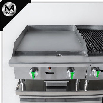 Producto - PLANCHA TERMOSTATICA A GAS C/PLACA DE 1in EMERALD LINE