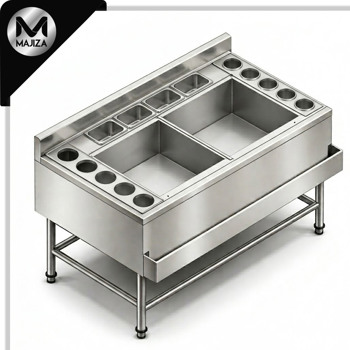 Producto - UNIDAD COCTELERA PARA CANTINERO MARCA MAJIZA MODELO MAJEC-090-066-304, DE 0.90 X 0.66 X 0.76 MTS.