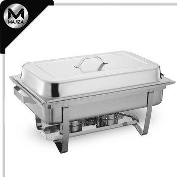 Producto - Chafer rectangular económico fabricado en AI 31.5x28 cm