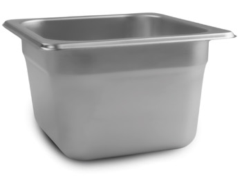 Producto - FUENTE DE ACERO INOXIDABLE SEXTO (17.5x16 CM) CON 4 IN DE PROFUNDIDAD (10 CM)