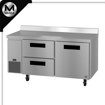 Producto - WLR67B-D2, refrigerador de montaje lateral, encimera de dos secciones