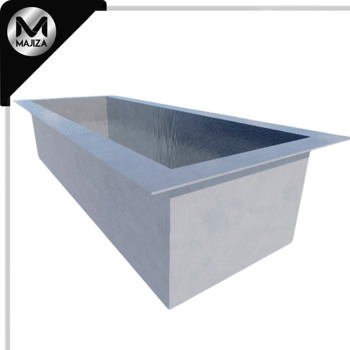 Producto - TINA FRIA A HIELO EN ISLA MARCA MAJIZA MODELO MAJ-TFHI03-120-075, DE 1.20 X 0.75 X 0.90 MTS DE ALTO.