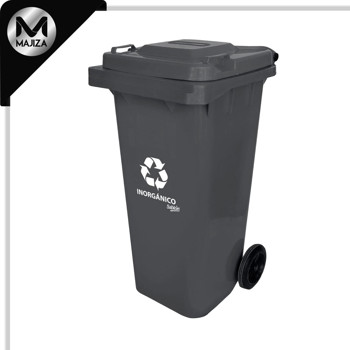 Producto - 9304IN CESTO 120L GRIS S/PEDAL C/IMP