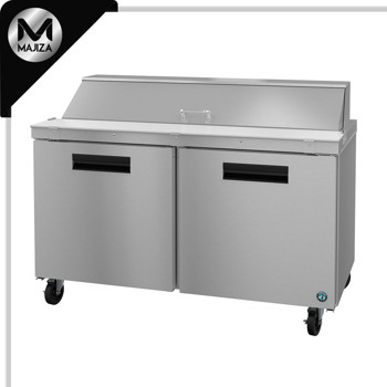 Producto - SR60B-16, refrigerador, mesa de preparación de sándwiches de dos secciones