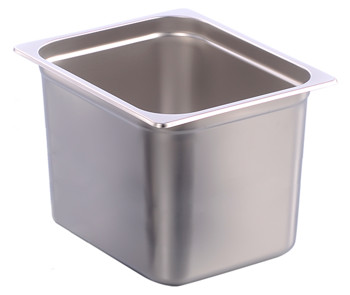 Producto - FUENTE DE ACERO INOXIDABLE MEDIO (32.5x26.5 CM) CON 8 IN DE PROFUNDIDAD (20 CM)