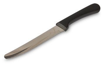 Producto - CUCHILLO MESA SIERRA 4IN M PLASTICO PUNTA REDONDA BLISTER