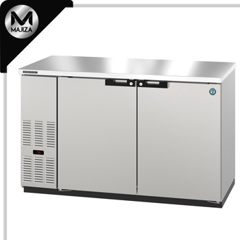 Producto - BB59-S, Refrigerador, Dos Secciones, Barra Trasera de Acero Inoxidable, Puertas Sólidas