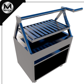 Producto - ASADOR ARGENTINO MARCA MAJIZA MODELO MAJPA-200-080-304, DE 2.00 X 0.70 X 0.90 MTS DE ALTO