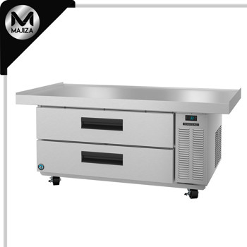 Producto - CR60A, refrigerador, mesa de preparación de una sola sección con base para chef