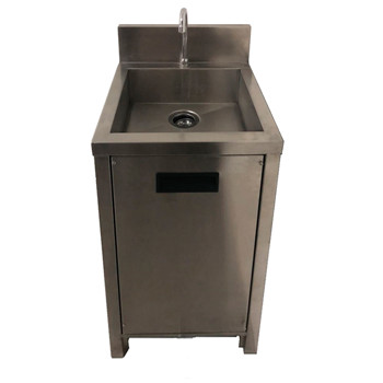 Producto - LAVAMANOS A MURO DE 45 X 45 X 25 CMS, FABRICADA EN LAMINA DE ACERO INOXIDABLE 18 TIPO 304, TARJA DE 30 X 30 X 15 CMS.