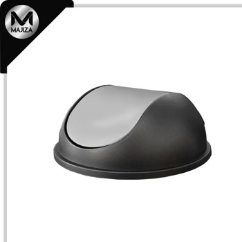 Producto - T8704GR TAPA BALANC LISO CESTO REDON NEG 45/80LT