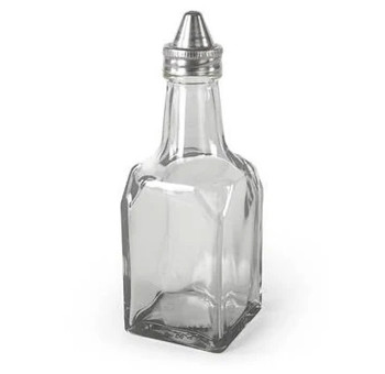 Producto - BOTELLA CUADRADA VIDRIO P VINAGRE/ACEITE 6 Oz