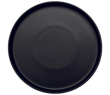 Producto - PLATO TRINCHE 27 CM MEDITERRANEO NEGRO MATE
